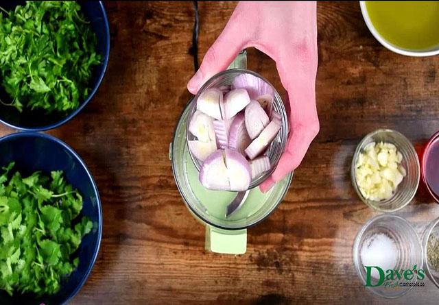 Chimichurri Shrimp Skewers - Step 1